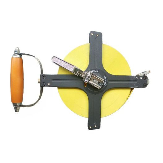 Tape Measure komelon 100m/330ft Unigrip Metal Frame Long Steel