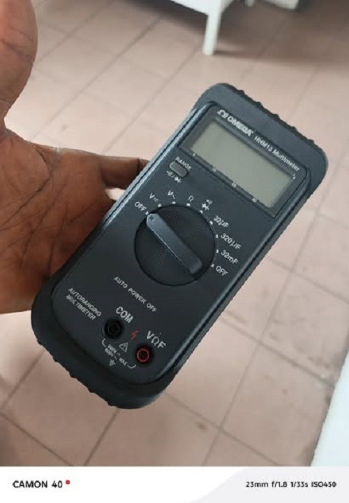 Omega HHM13 Rugged Digital Multimeter