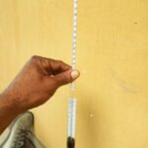 API Thermo-Hydrometer ASTM, 49 to 61 degree API Range, 0 to 150 degree F, 380mm Length