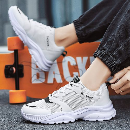 Flangesio Trendy Men Sneakers Comfy Soft Designer Sports Shoes EUR Size 39-46