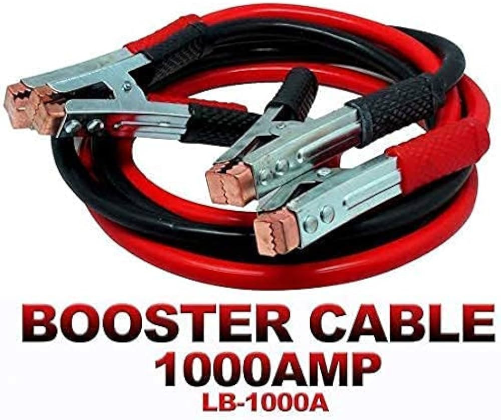 Battery Jump Start Booster Cable - 1000 Amp