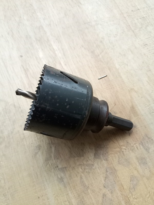 64mm HSS Hole Saw Bi-Metal Blade Cutter And Drill Adaptor Arbor