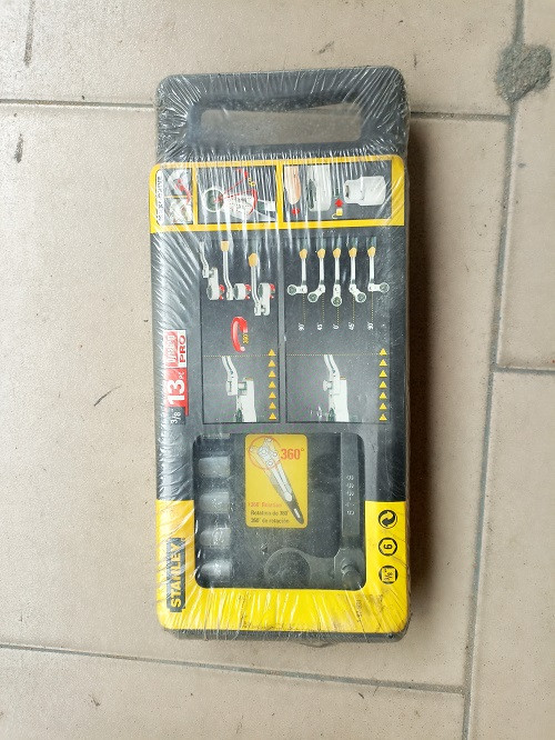 Stanley socket set Impossible reach dynagrip pro 13pc 3/8