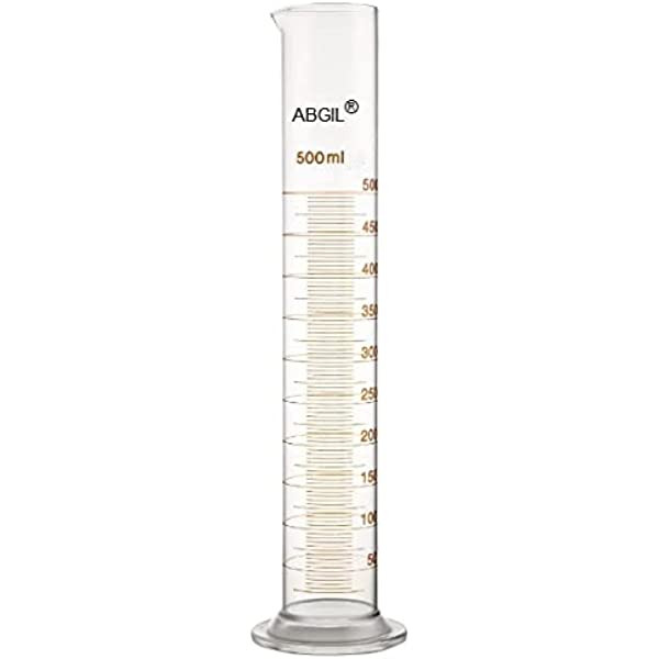 Borosilicate Graduated Glass Measuring Cylinder - 500ml