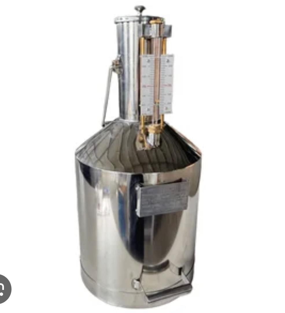 10 Liters Stainless Steel Measuring, Calibration Dispenser Can