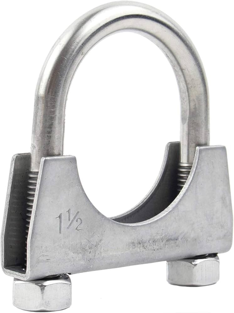 51 mm Exhaust U-Bolt Clamp for Spark Arrestor Muffler