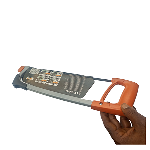 Baso 317 Professional Hacksaw Frame, 12 In L, 90 Deg, Bi-Metal Blade