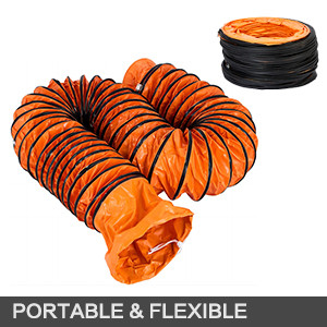 10 INCH X 5M (250MM) FLEXIBLE DUCT