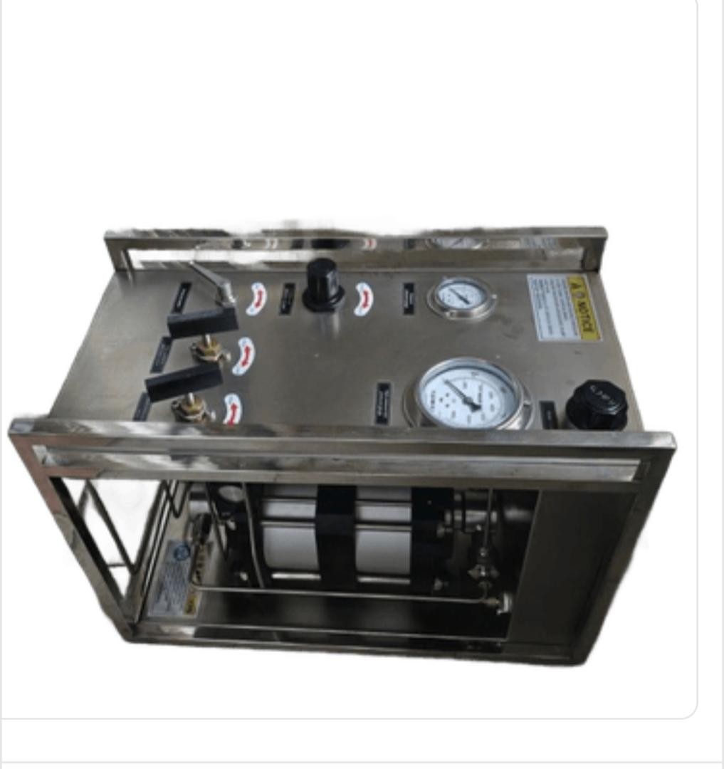 Pneumatic Liquid Booster Pump & Hydrostatic Pressure Test Equipment - Model: LU-LDD 255-2