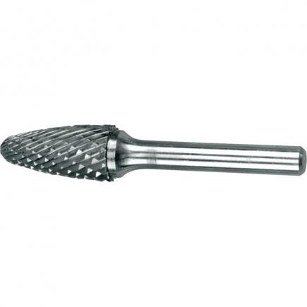 SC-5 Tungsten Carbide Burr Cylinder Shape with Radius End Double Cut Rotary Burr File