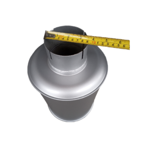 2.5" Spark Arrestor Muffler, Walker® 21579 (2.5" Center ID, 2.5" Center OD, 2.875" Length)