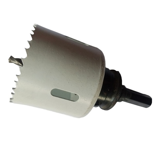 Bi-metal Hole Saw (538), 2 3/8 (60 Mm) Blu-mol With Drill Arbor